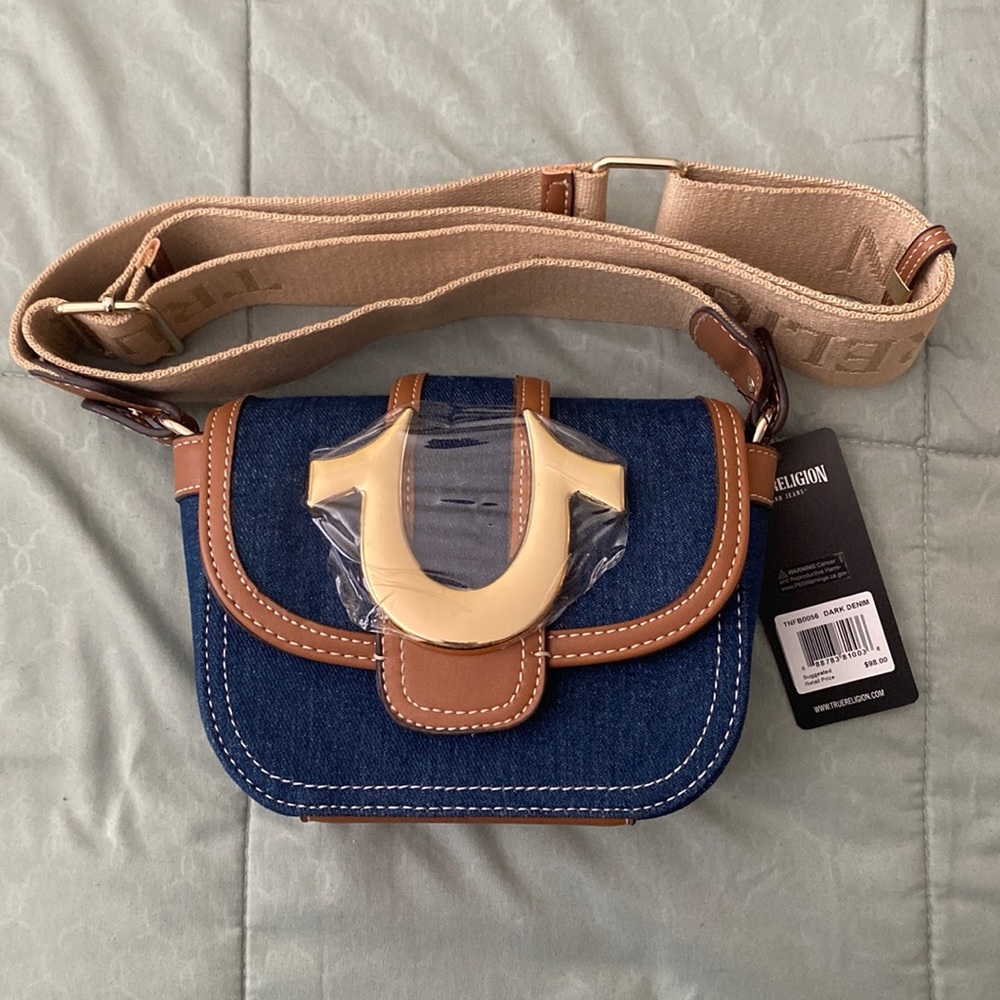 True Religion Mini Horseshoe Bag